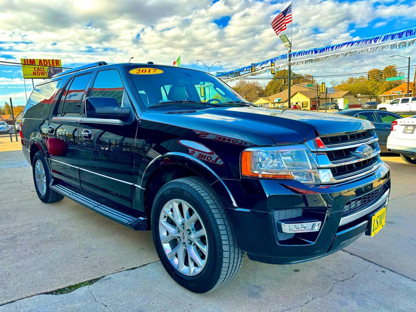 2017 BLACK FORD EXPEDITION EL LIMITE (1FMJK1KT0HE) , located at 5900 E. Lancaster Ave., Fort Worth, TX, 76112, (817) 457-5456, 0.000000, 0.000000 - This is a 2017 FORD EXPEDITION EL LIMITE 4 DOOR SUV that is in excellent condition. There are no dents or scratches. The interior is clean with no rips or tears or stains. All power windows, door locks and seats. Ice cold AC for those hot Texas summer days. It is equipped with a CD player, AM/FM rad - Photo#7